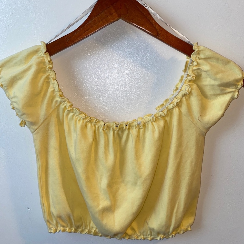 Forever 21 yellow top